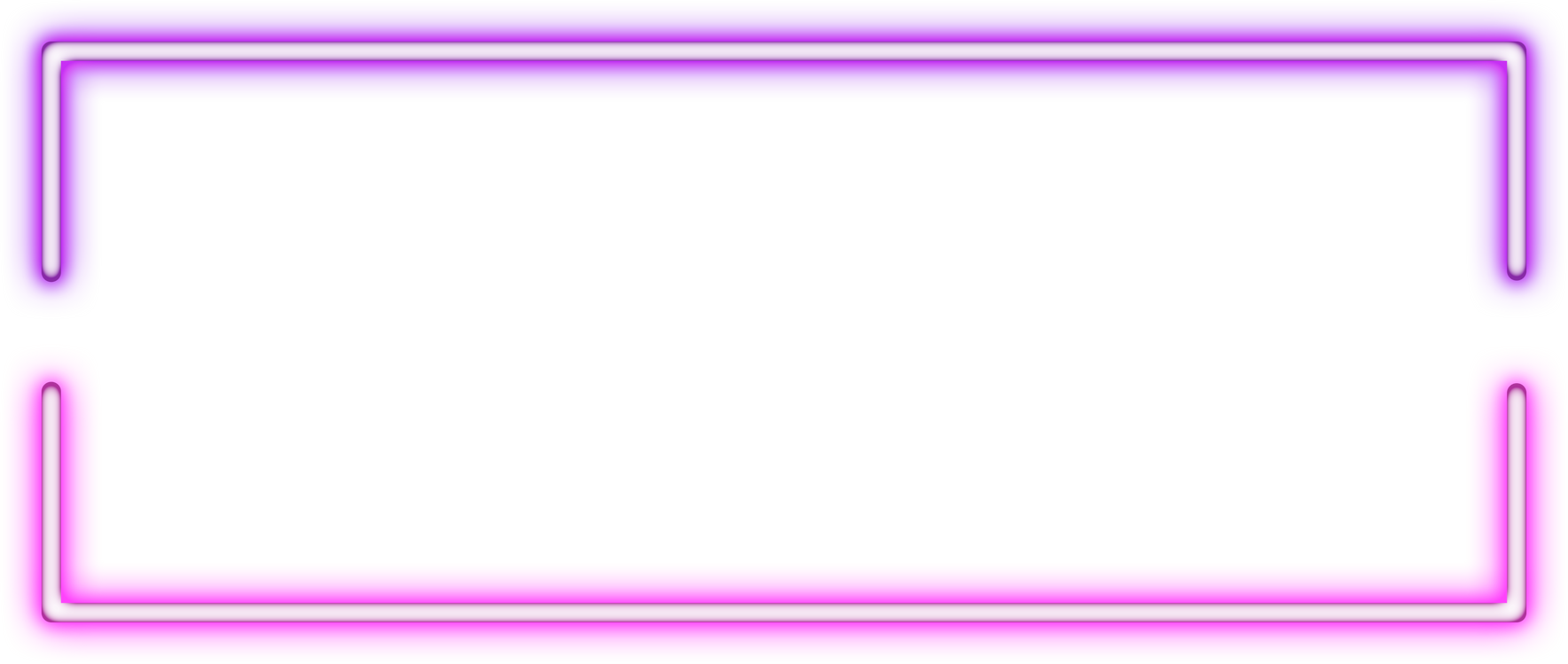 Neon frame